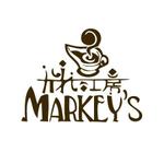 家猫しろ (nakamura_ju-siro)さんの「カレー工房　Markey's」のロゴ作成への提案
