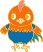 hotori (mizuhodori)さんの比内地鶏のキャラクターデザインへの提案