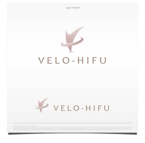 WDO (WD-Office)さんの美容治療器「VELO-HIFU」のロゴへの提案