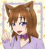 岡田　纏(てん (lastorder95)さんの犬耳と首輪のついた可愛い犬系女子。への提案