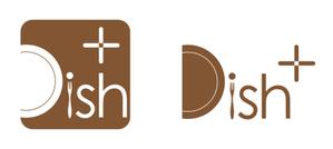 tomofunaさんの惣菜ショップ「Dish+」(ディッシュプラス)のロゴへの提案