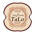 harunaka_onlineさんの「hair works TaLo」のロゴ作成への提案