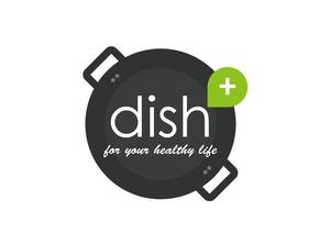 Atia (atiarimkim)さんの惣菜ショップ「Dish+」(ディッシュプラス)のロゴへの提案