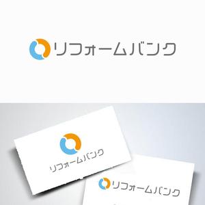 やめます。 ()さんの会社名「リフォームバンク株式会社」のロゴへの提案