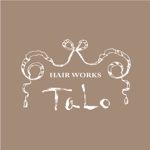さんの「hair works TaLo」のロゴ作成への提案