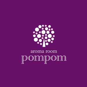 L-design (CMYK)さんの「aromaroompompom」のロゴ作成への提案