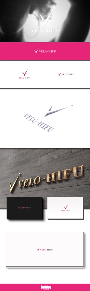 iwwDESIGN (iwwDESIGN)さんの美容治療器「VELO-HIFU」のロゴへの提案