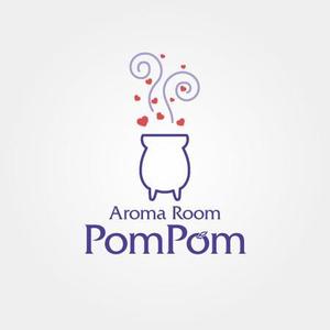 flipperさんの「aromaroompompom」のロゴ作成への提案