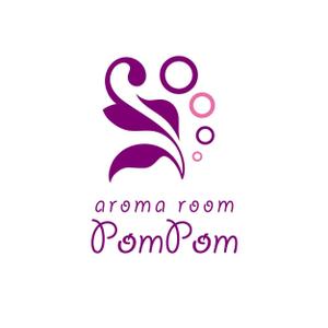 アンバー (AmberDESIGN)さんの「aromaroompompom」のロゴ作成への提案