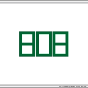 marvin graphic (nakase_shinji)さんの青果コーナー「808」(ハチ・ゼロ・ハチ)のロゴへの提案