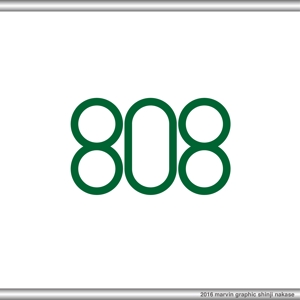 marvin graphic (nakase_shinji)さんの青果コーナー「808」(ハチ・ゼロ・ハチ)のロゴへの提案