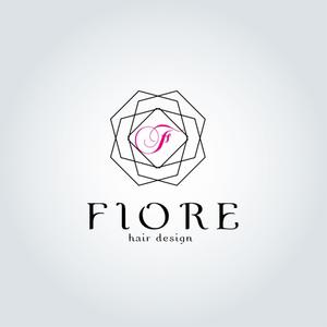 landscape (landscape)さんの石川県金沢市福久のヘアサロン「FIORE hair design」のロゴの作成への提案