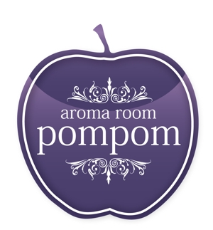 King_J (king_j)さんの「aromaroompompom」のロゴ作成への提案