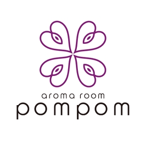 honeycomb (grace_design)さんの「aromaroompompom」のロゴ作成への提案