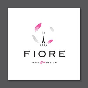 plus X (april48)さんの石川県金沢市福久のヘアサロン「FIORE hair design」のロゴの作成への提案