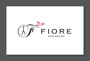 plus X (april48)さんの石川県金沢市福久のヘアサロン「FIORE hair design」のロゴの作成への提案