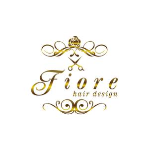 SAM CREATE (shibaneko7)さんの石川県金沢市福久のヘアサロン「FIORE hair design」のロゴの作成への提案