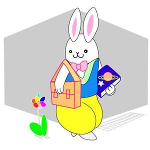 ももりす (fofofofoood)さんの元気で愛らしいウサギのキャラクター募集♪への提案