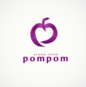 nobuya820さんの「aromaroompompom」のロゴ作成への提案