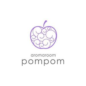 taro_designさんの「aromaroompompom」のロゴ作成への提案