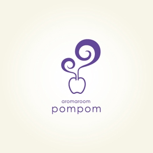 taro_designさんの「aromaroompompom」のロゴ作成への提案