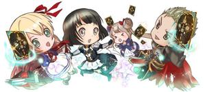 haru (haru-nooto)さんのオンラインTCG「Shadowverse」の世界をモチーフにしたイラストへの提案