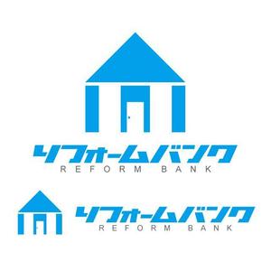 j-design (j-design)さんの会社名「リフォームバンク株式会社」のロゴへの提案