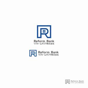 yyboo (yyboo)さんの会社名「リフォームバンク株式会社」のロゴへの提案