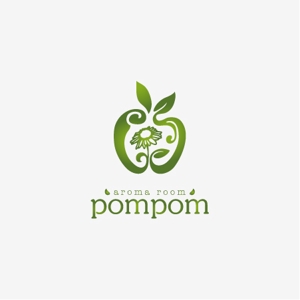 kozi design (koji-okabe)さんの「aromaroompompom」のロゴ作成への提案