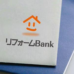 okamoto通信 (Typoon6214)さんの会社名「リフォームバンク株式会社」のロゴへの提案