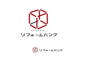 marukei (marukei)さんの会社名「リフォームバンク株式会社」のロゴへの提案