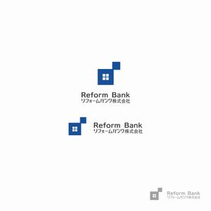 yyboo (yyboo)さんの会社名「リフォームバンク株式会社」のロゴへの提案