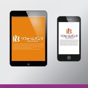 K'z Design Factory (kzdesign)さんの会社名「リフォームバンク株式会社」のロゴへの提案