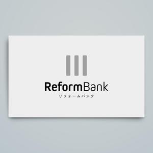 haru_Design (haru_Design)さんの会社名「リフォームバンク株式会社」のロゴへの提案