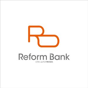 Roby Design (robydesign)さんの会社名「リフォームバンク株式会社」のロゴへの提案
