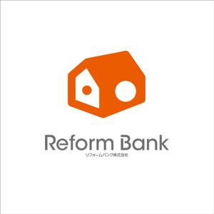 Roby Design (robydesign)さんの会社名「リフォームバンク株式会社」のロゴへの提案