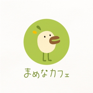 kozi design (koji-okabe)さんの新規出店カフェ「まめなカフェ」のロゴへの提案