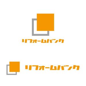 perles de verre (perles_de_verre)さんの会社名「リフォームバンク株式会社」のロゴへの提案