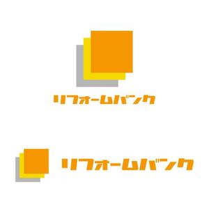 perles de verre (perles_de_verre)さんの会社名「リフォームバンク株式会社」のロゴへの提案