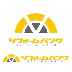 j-design (j-design)さんの会社名「リフォームバンク株式会社」のロゴへの提案
