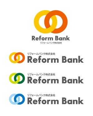 IKOHS DESIGN (ikohs-design)さんの会社名「リフォームバンク株式会社」のロゴへの提案