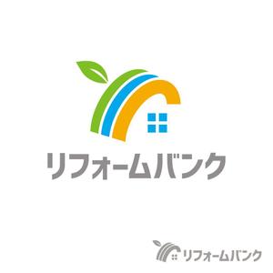 99R+design. (lapislazuli_99)さんの会社名「リフォームバンク株式会社」のロゴへの提案