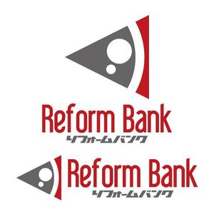 j-design (j-design)さんの会社名「リフォームバンク株式会社」のロゴへの提案