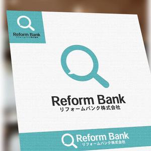 konamaru (konamaru)さんの会社名「リフォームバンク株式会社」のロゴへの提案