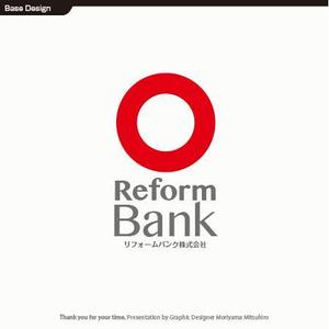 m_mhljm (m_mhljm)さんの会社名「リフォームバンク株式会社」のロゴへの提案