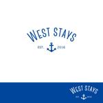 tsuby (tsuby)さんの西海岸スタイルの宿「West stays」のロゴへの提案