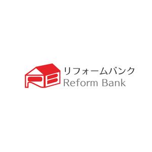sabone (sabone1230na)さんの会社名「リフォームバンク株式会社」のロゴへの提案