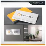 Impactさんの会社名「リフォームバンク株式会社」のロゴへの提案