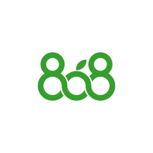 smartdesign (smartdesign)さんの青果コーナー「808」(ハチ・ゼロ・ハチ)のロゴへの提案