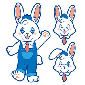田村 ()さんの元気で愛らしいウサギのキャラクター募集♪への提案